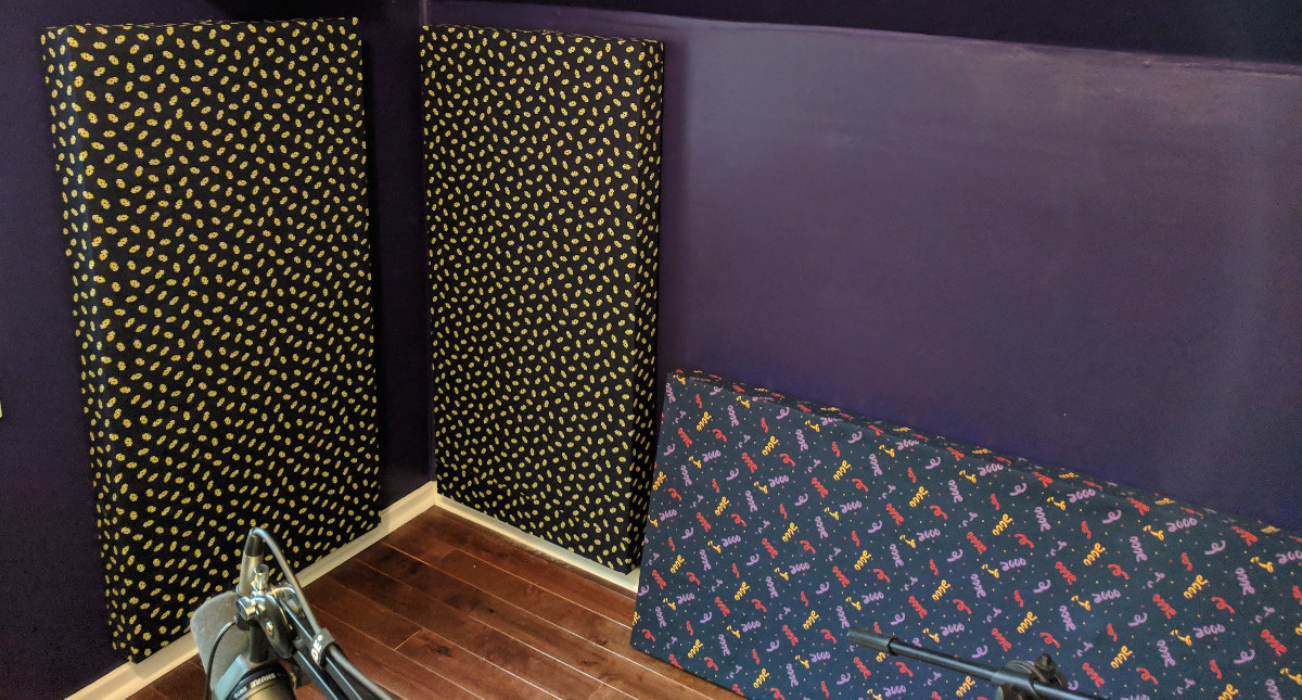 Troy Pavlek: Improving a podcasting room with DIY Acoustic Panels